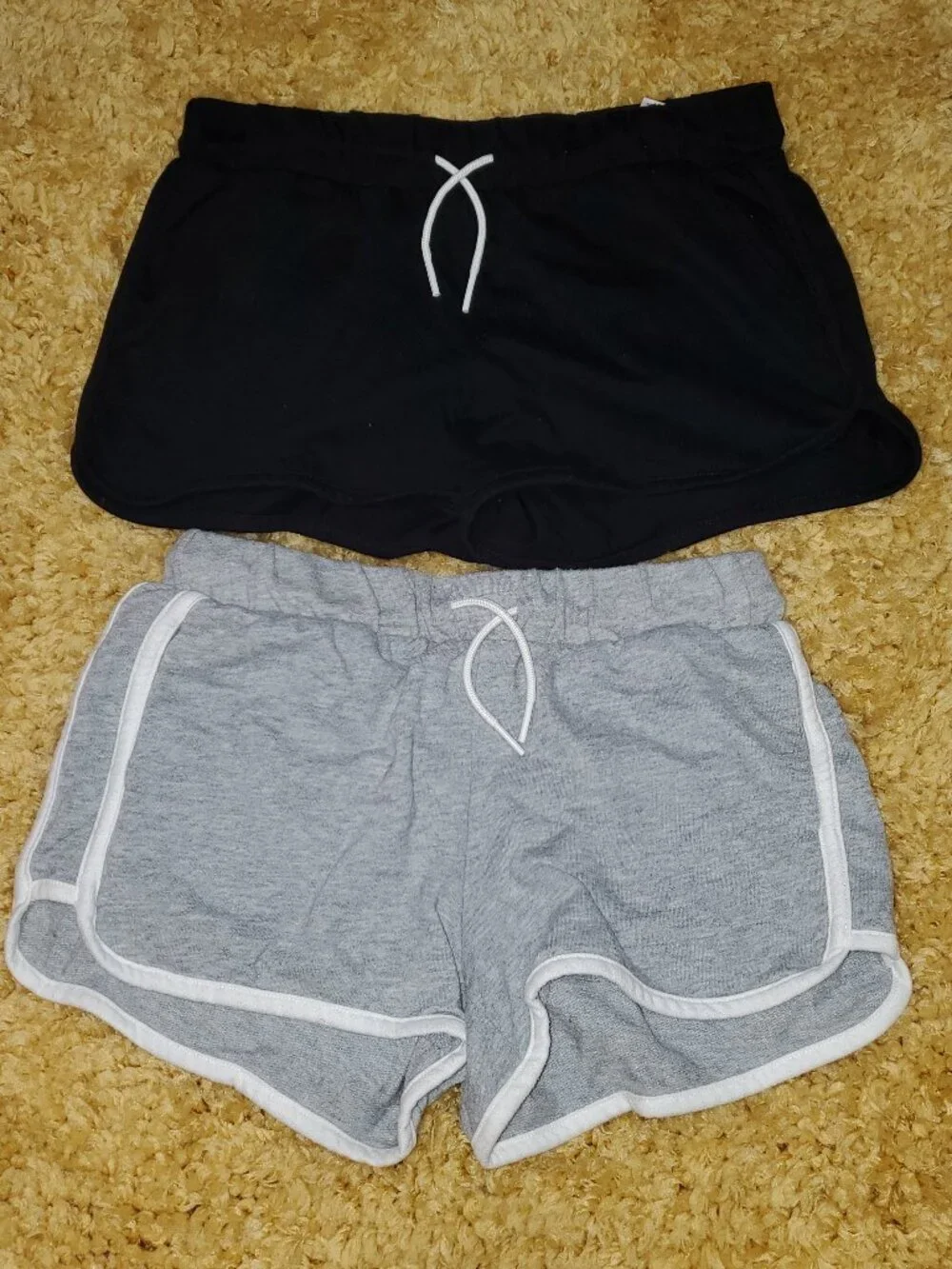 Old Navy Girl's Shorts Size L 10/12 Drawstring Elastic Waist Pockets 3 pair